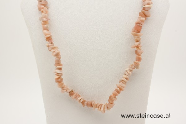 Mondstein Splitter- Kette 'Rosa'